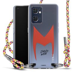 New Carry Case Transparent Stoff colourful/silber