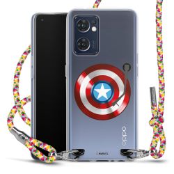 New Carry Case Transparent Stoff colourful/silber