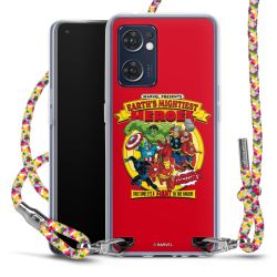 New Carry Case Transparent Stoff colourful/silber