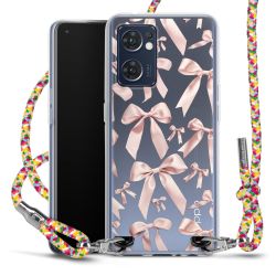 New Carry Case Transparent Stoff colourful/silber