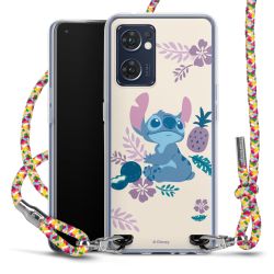 New Carry Case Transparent Stoff colourful/silber