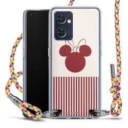 New Carry Case Transparent Stoff colourful/silber