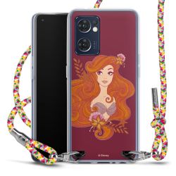 New Carry Case Transparent Stoff colourful/silber