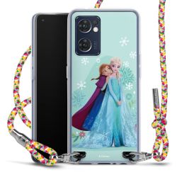 New Carry Case Transparent Stoff colourful/silber