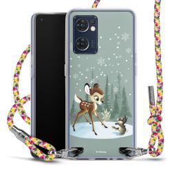 New Carry Case Transparent Stoff colourful/silber