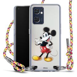 New Carry Case Transparent Stoff colourful/silber