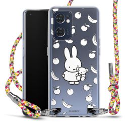 New Carry Case Transparent Stoff colourful/silber