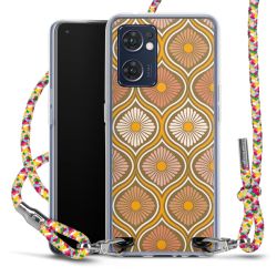 New Carry Case Transparent Stoff colourful/silber