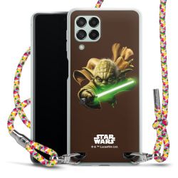 New Carry Case Transparent Stoff colourful/silber