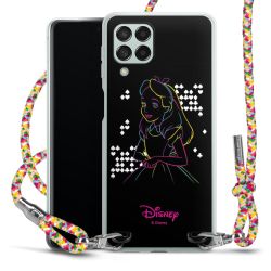 New Carry Case Transparent Stoff colourful/silber