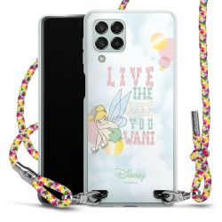 New Carry Case Transparent Stoff colourful/silber