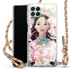 New Carry Case Transparent Stoff colourful/silber