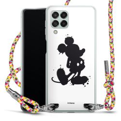 New Carry Case Transparent Stoff colourful/silber