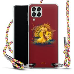 New Carry Case Transparent Stoff colourful/silber