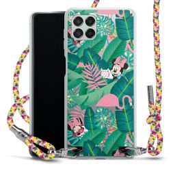 New Carry Case Transparent Stoff colourful/silber