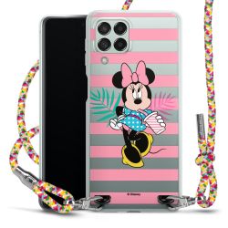 New Carry Case Transparent Stoff colourful/silber