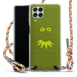 New Carry Case Transparent Stoff colourful/silber