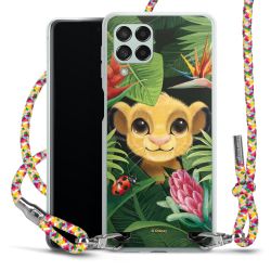 New Carry Case Transparent Stoff colourful/silber