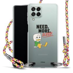 New Carry Case Transparent Stoff colourful/silber