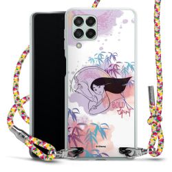 New Carry Case Transparent Stoff colourful/silber