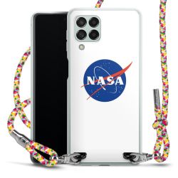 New Carry Case Transparent Stoff colourful/silber