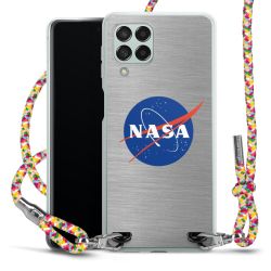 New Carry Case Transparent Stoff colourful/silber