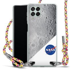 New Carry Case Transparent Stoff colourful/silber