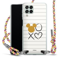 New Carry Case Transparent Stoff colourful/silber