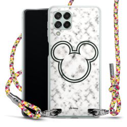 New Carry Case Transparent Stoff colourful/silber