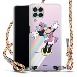 New Carry Case Transparent Stoff colourful/silber