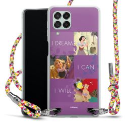 New Carry Case Transparent Stoff colourful/silber