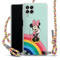 New Carry Case Transparent Stoff colourful/silber