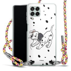 New Carry Case Transparent Stoff colourful/silber