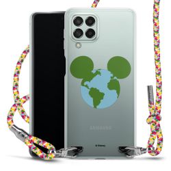 New Carry Case Transparent Stoff colourful/silber