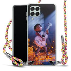 New Carry Case Transparent Stoff colourful/silber