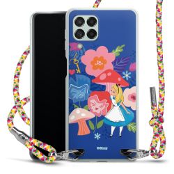 New Carry Case Transparent Stoff colourful/silber