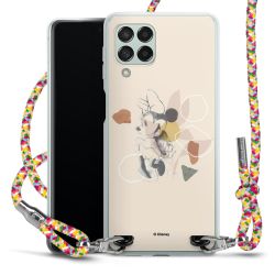 New Carry Case Transparent Stoff colourful/silber