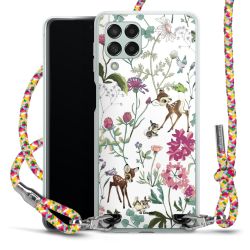 New Carry Case Transparent Stoff colourful/silber