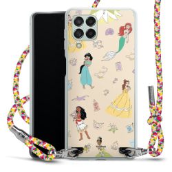 New Carry Case Transparent Stoff colourful/silber