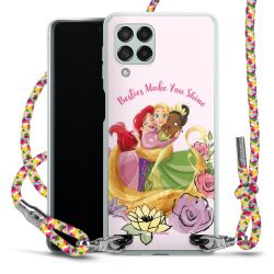 New Carry Case Transparent Stoff colourful/silber