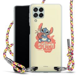 New Carry Case Transparent Stoff colourful/silber