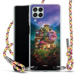 New Carry Case Transparent Stoff colourful/silber