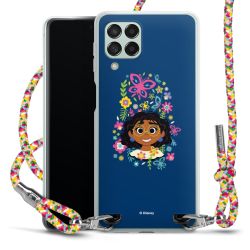 New Carry Case Transparent Stoff colourful/silber