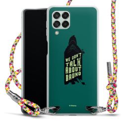 New Carry Case Transparent Stoff colourful/silber