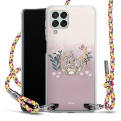 New Carry Case Transparent Stoff colourful/silber