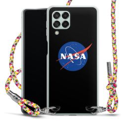 New Carry Case Transparent Stoff colourful/silber