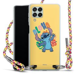 New Carry Case Transparent Stoff colourful/silber