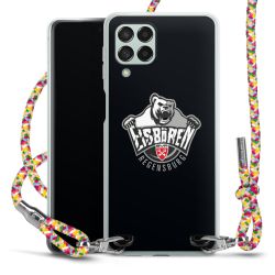 New Carry Case Transparent Stoff colourful/silber