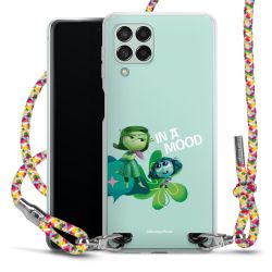 New Carry Case Transparent Stoff colourful/silber