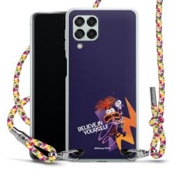 New Carry Case Transparent Stoff colourful/silber